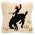 Rodeo Rider Hooked Pillow