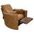 Land Baron Swivel Recliner - Longhorn Saddle Leather & Gator Cognac Leather