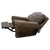 Frontiersman Swivel Recliner - Cora Sierra Leather & Gator Cognac Leather