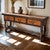 Rancher's Console Table with Yoke Base