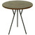 Copper & Iron Occasional Table - Dark Brown