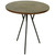 Copper & Iron Occasional Table - Dark Brown