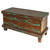 El Reno Reclaimed Wood Trunk with Turquoise Inlay