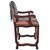 Canyon City Leather Barstool