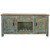 Brandon Hand Carved Sideboard with Wine Rack - Multicolor