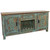 Brandon Hand Carved Sideboard with Wine Rack - Multicolor