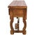 Yosemite Carved Console Table with Yoke Base