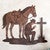 A Cowboy's Prayer Metal Wall Art