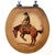 Bucking Bronco Toilet Seat - Round
