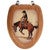 Bucking Bronco Toilet Seat - Elongated