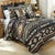 Western Mocha Quilt Bed Set - Queen
