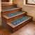 Southwest Diamonds Stair Tread - Blue