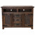 Sherwood Solid Wood TV Dresser with Copper Panels