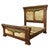 Stockade Solid Wood & Cowhide Bed - King