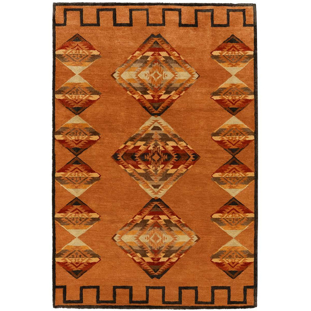 Desert Diamond Terra Cotta Rug Collection
