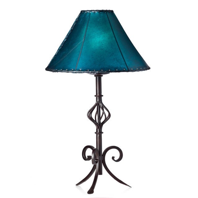 Curved Iron Table Lamp
