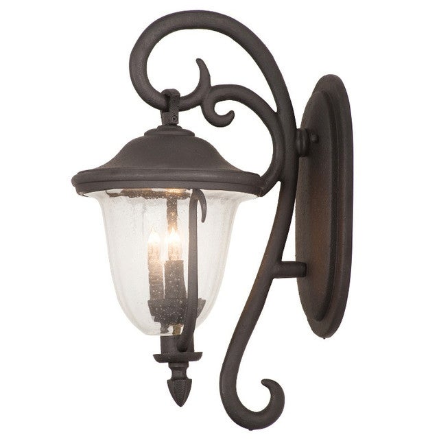 Santa Barbara Outdoor 2 Light Small Wall Bracket