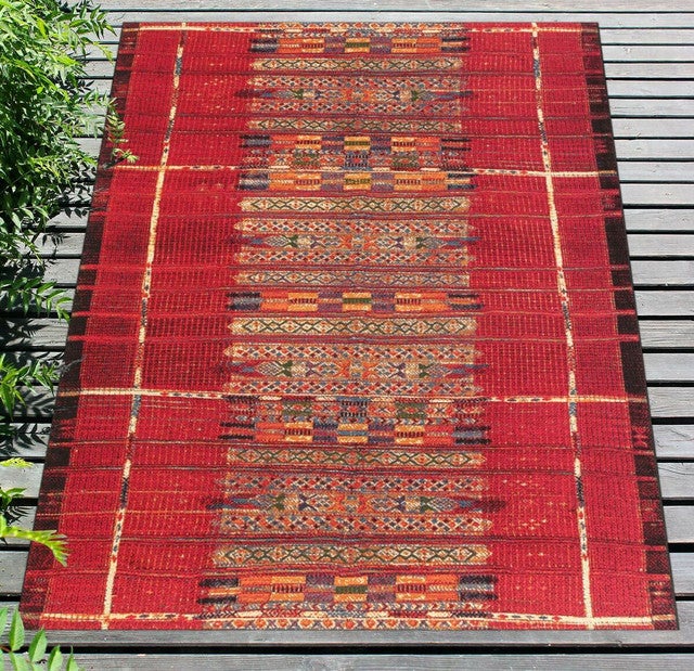 Adobe Brick Indoor/Outdoor Rug - 3 x 5