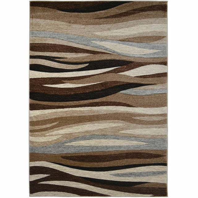 Adrift Brown Rug - 5 x 7