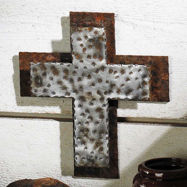 Western Iron Wall Cross - Small