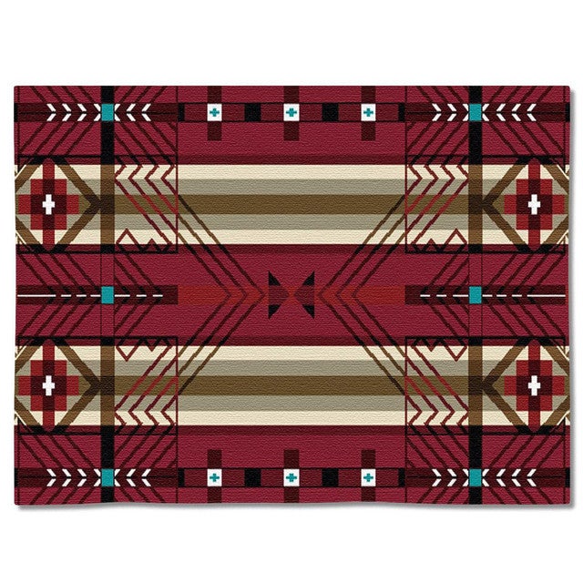 Antelope Ridge Flag Placemats - Set of 4