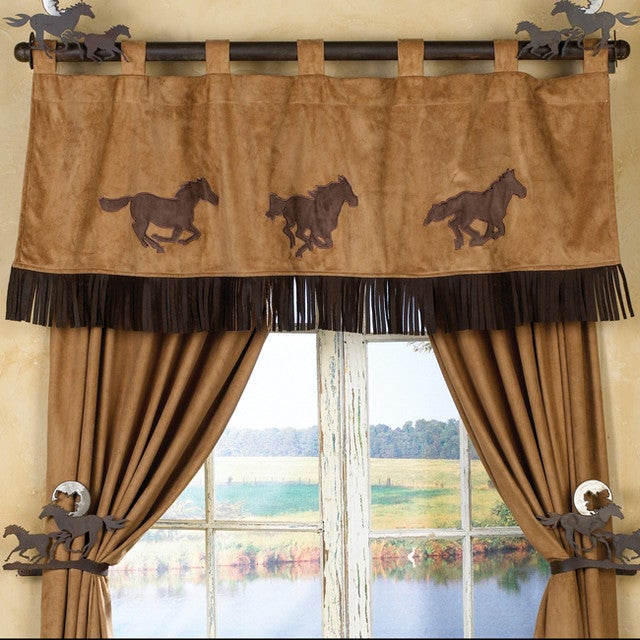 Three Horses Adobe Valance- SALE