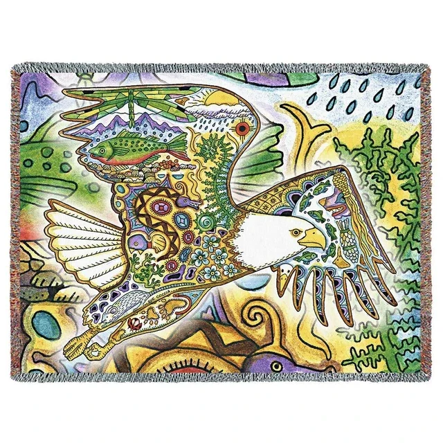 Bald Eagle Blanket