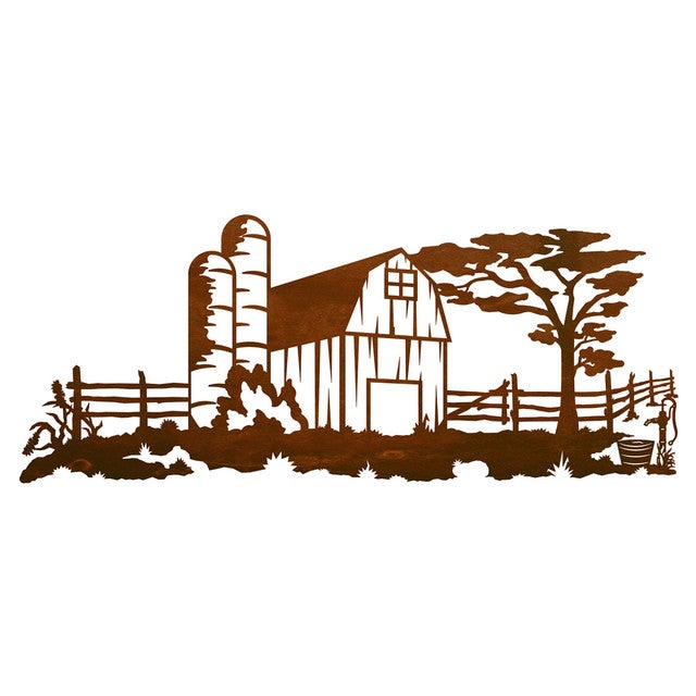 Barnyard Wall Art - 42 Inch