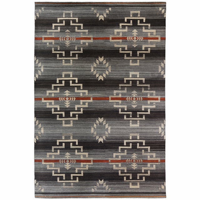 Charcoal Mesa Rug - 3 x 6