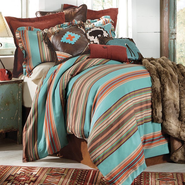 Cheyenne Stripes Bed Set - Twin