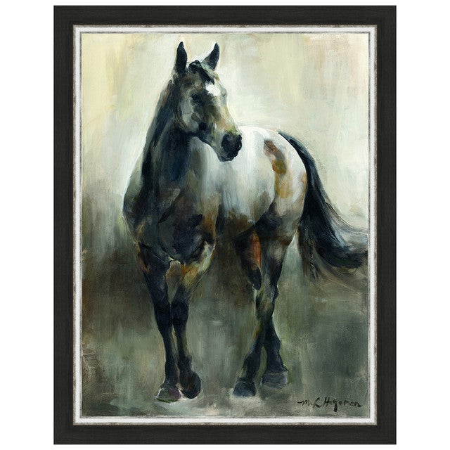 Copper and Nickel Framed Canvas