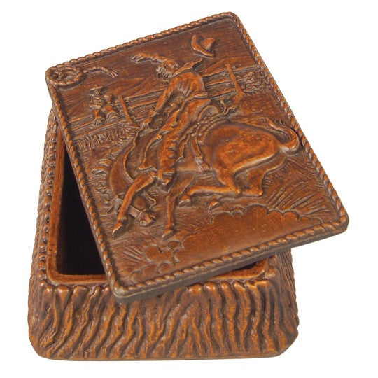 Cowboy Trinket Box