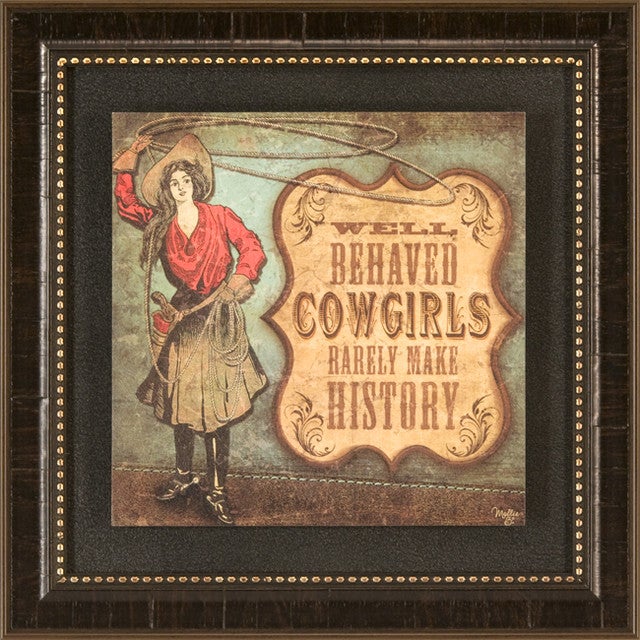 Cowgirls Framed Wall Art