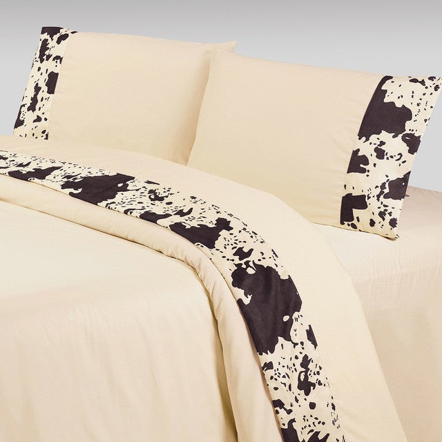 Cowhide Sheet Set - Twin