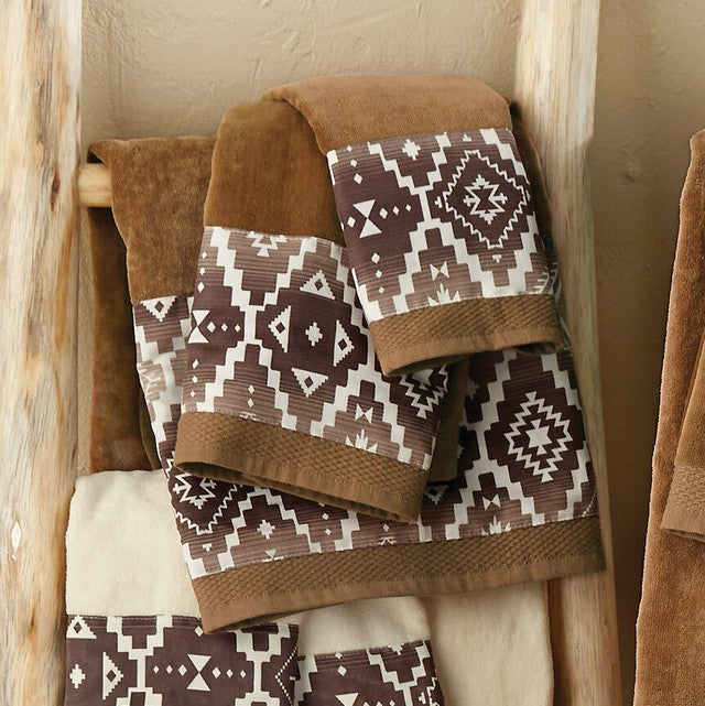 Durango Diamond Mocha Towel Set