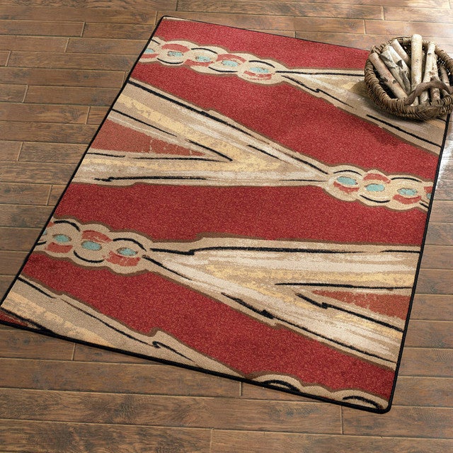 Finger Weave Rug - 5 x 8