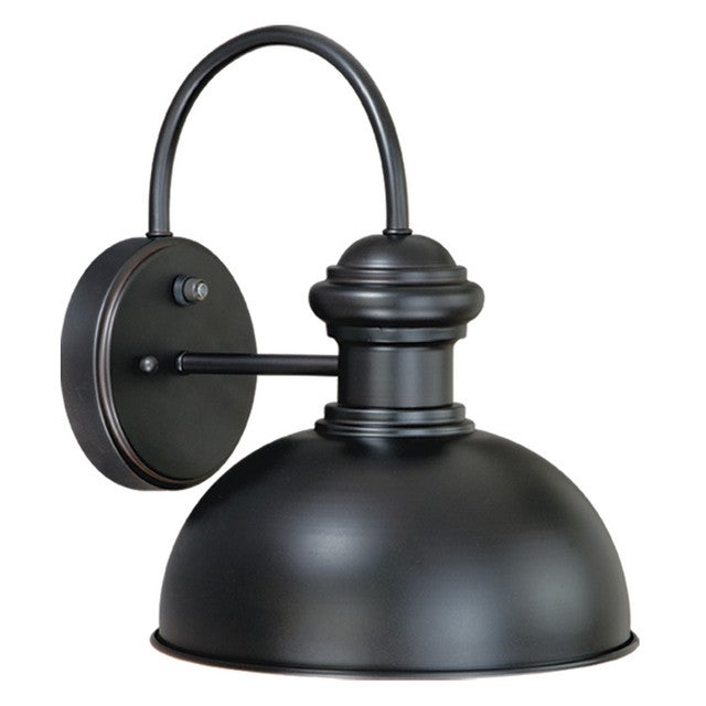 Founder Outdoor 10-Inch Wall Lamp - Oil Burnished Bronze