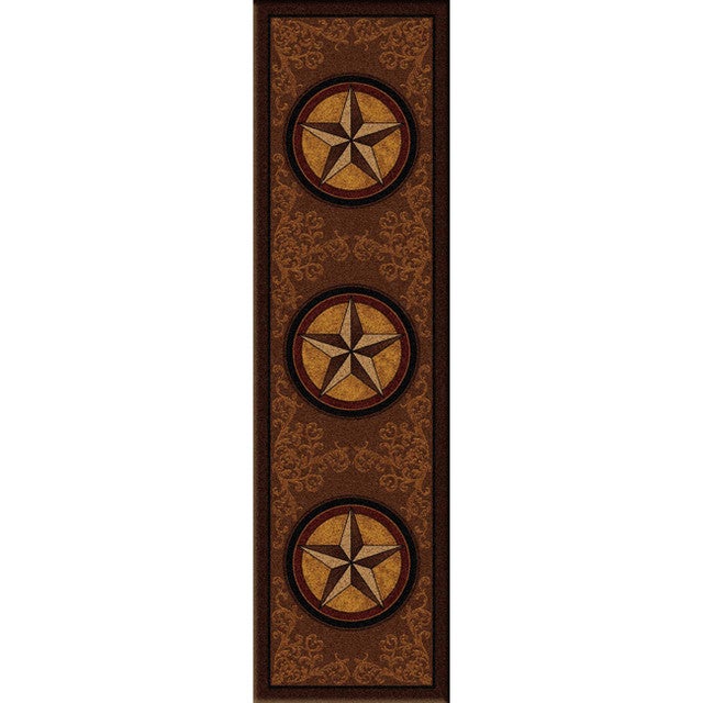 Gilded Star Rug - 2 x 8