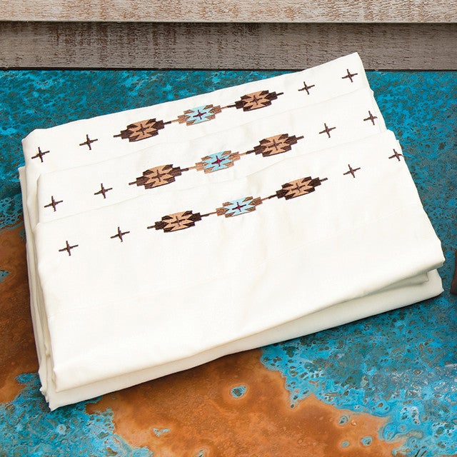 Navajo Cream Sheet Set - Twin