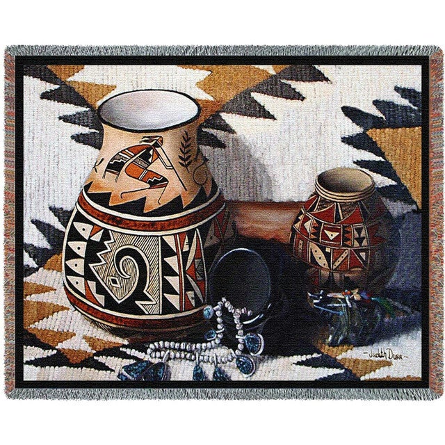Kokopelli Pot Blanket