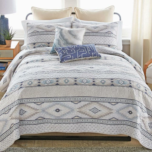 Mesa Frost Quilt Bed Set - Queen- SALE