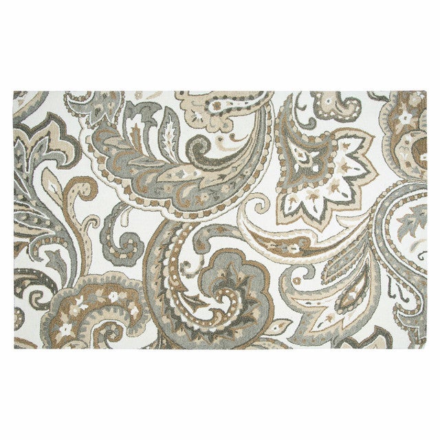 Paisley Parade Rug - 3 x 5 - OVERSTOCK