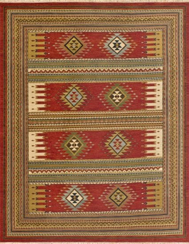 Pueblo Blocks Rug - 2 x 3