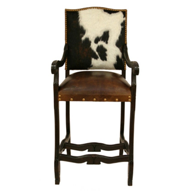 Ranch Regency Barstool with Arms