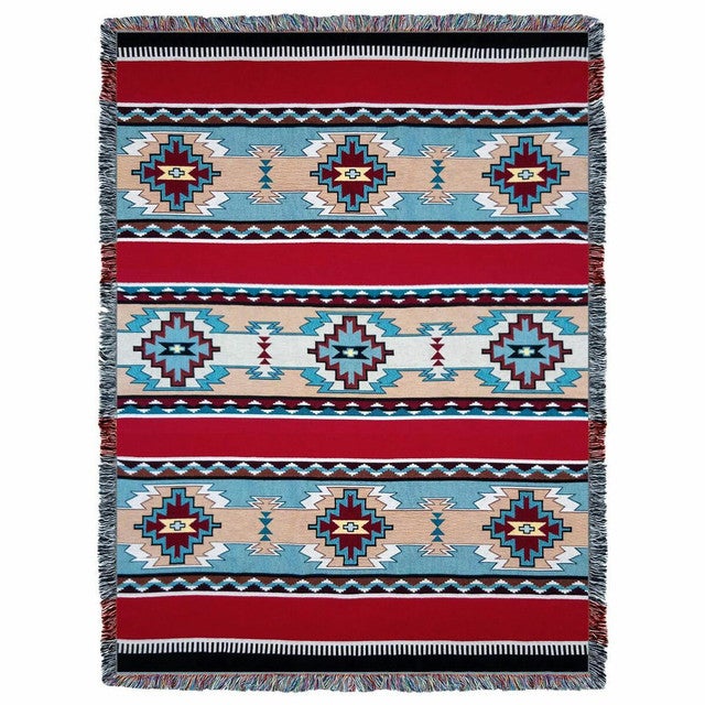 Rimrock Red Tapestry Throw