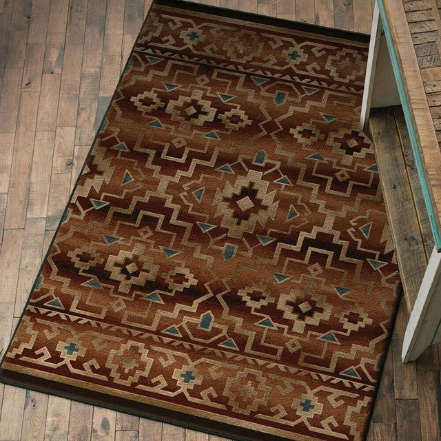 Rustic Home Rug - 3 x 4
