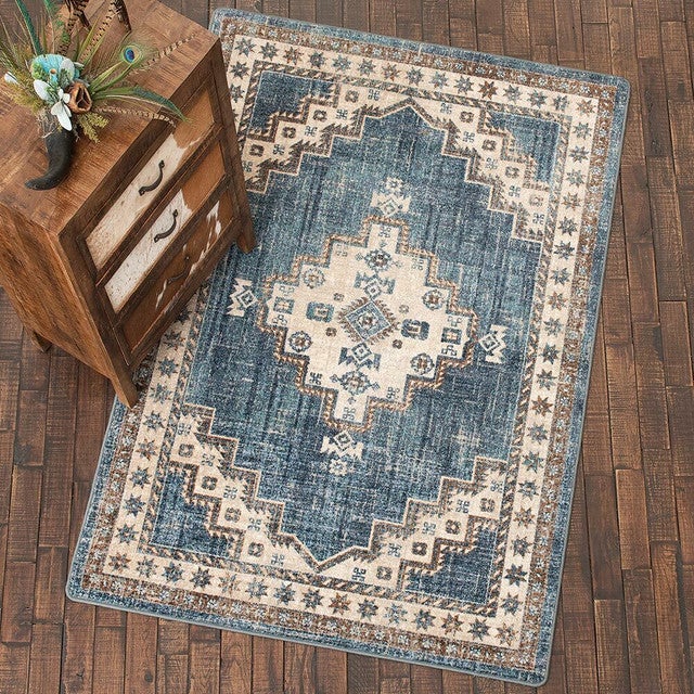Sedona Nights Denim Rug - 3 x 4