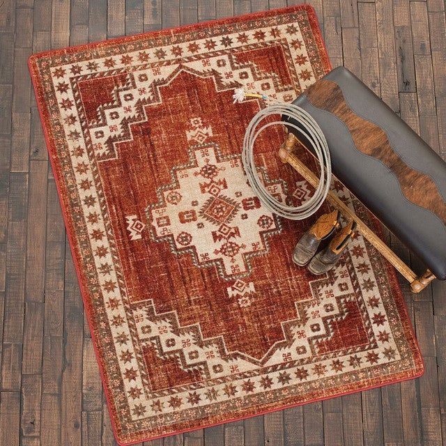 Sedona Nights Red Rock Rug - 4 x 5