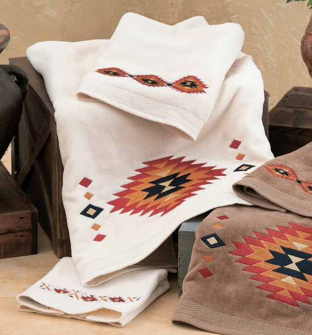 Southwest Sedona Towel Set - Cream - OUT OF STOCK UNTIL 01/28/2026