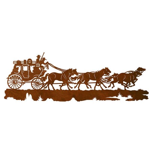 Stagecoach Wall Art - 42 Inch